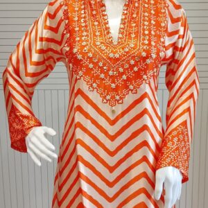 symmetrical kurti with pants