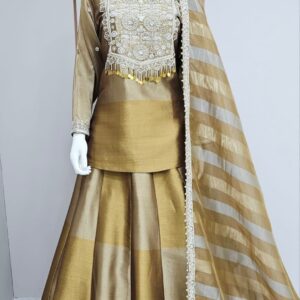 traditional yet modern Lehanga!!